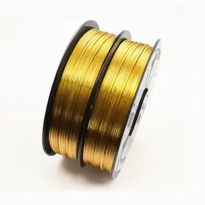 Twist tie roll manufacturer in china Spooled Metallic plastic wire twist tie binding custom 8cm twist tie for bags