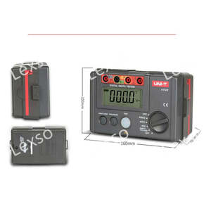 Testeur de terre numérique UNI-T UT522, mesureur de résistance de terre 4000 pour les tests électriques - Product Image 2