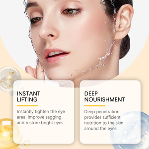 ครีมบำรุงรอบดวงตาเรตินอลขมิ้นติดให้ความชุ่มชื้นความชุ่มชื้นยืดหยุ่นบำรุงผิวรอบดวงตาดูแลดวงตาที่ละเอียดอ่อน - Product Image 3