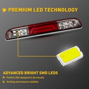 ไฟเบรกดวงที่สาม Auxito LED สำหรับรถบรรทุก เหมาะสำหรับรถยนต์มาสด้า ฟอร์ด ปี 1993-2010 - Product Image 3
