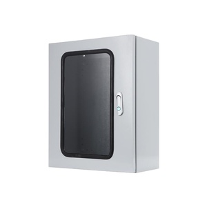 Caja de Distribución de Ventana Transparente de Una Sola Puerta, Montaje en Superficie, IP65 Impermeable, Base de Acero Laminado en Frío, Modelo Yutai YT de Alta Calidad - Product Image 1