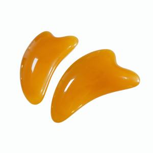 Planche de raclage du visage pour éliminer les rides, plaque de gua sha, masseur pour le visage et les yeux, résine gua sha - Product Image 1