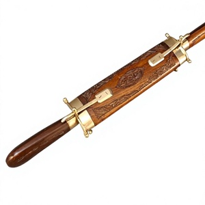 Vtinage Ensemble de couteaux à viande en acier Damas de patrimoine, sélectionné à la main, avec manche en bois de rose et lame en acier inoxydable - Product Image 1