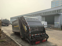 Camion poubelle à compression diesel personnalisable, bac à ordures de 5 à 50 m³, compacteur, transmission automatique 4x2