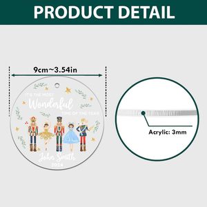 Adorno colgante <span class=keywords><strong>de</strong></span> acrílico con estampado <span class=keywords><strong>de</strong></span> <span class=keywords><strong>Ballet</strong></span> <span class=keywords><strong>de</strong></span> <span class=keywords><strong>Cascanueces</strong></span> colorido creativo, adornos decorativos <span class=keywords><strong>de</strong></span> <span class=keywords><strong>Ballet</strong></span> <span class=keywords><strong>de</strong></span> niña Lucite para árbol <span class=keywords><strong>de</strong></span> Navidad - Product Image 6