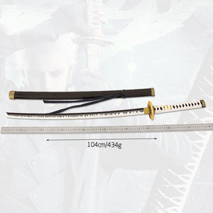 ดาบอนิเมะ ยามาโตะ ขายดี ดาบคาตานะไม้ เดวิลเมย์คราย เนฟิลิม คอสเพลย์ พร้อมที่วางดาบ ของตกแต่ง ดาบคาตานะ เวอร์จิล ดันเต้ - Product Image 3