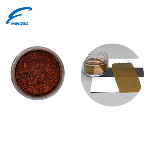 Mingbo sicurezza pigmento ottico variabile colore chameleon in polvere per stampa di sicurezza inchiostro <span class=keywords><strong>rosso</strong></span> brunastro a oro - Product Image 3
