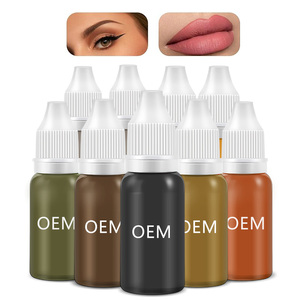 Pigments bruns de Microblading pour l'encre permanente de tatouage de maquillage - Product Image 6