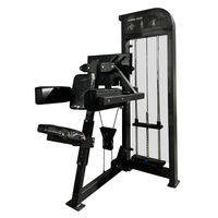 Machine d'exercice multifonctionnelle pour la poitrine, les épaules, les bras et les muscles abdominaux, réglable, sûre, construction en acier durable, usage commercial