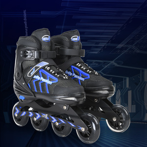 Patines en línea Banwei para adultos, patines de cuatro ruedas transpirables para hombres y mujeres, patinaje de velocidad - Product Image 2