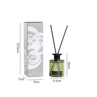 Diffuseur de parfum personnalisé de luxe 150 ml avec huile longue durée, écologique et sans alcool