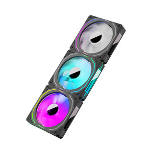 Ventilador Coolmoon G120 de 12 cm ARGB, 2800 RPM, Rodamiento Fluido, 75 CFM, Refrigeración Silenciosa para Caja de PC - Product Image 3