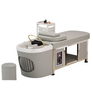 Salon Stainless Steel Shampoo Station Circulating Temp Water Thai Massage Steam - Product Image 1