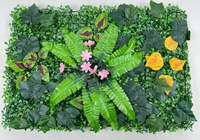 NINI Rouleau de gazon artificiel géant 3D en forme de feuille, vert, pour intérieur/extérieur, mur de jardin, en plastique, personnalisable, décoration de pelouse, type végétal