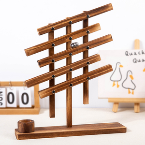 <span class=keywords><strong>Jeu</strong></span> d'équilibre créatif en bois carbonisé pour adultes - Jouet anti-stress en gros - Product Image 4