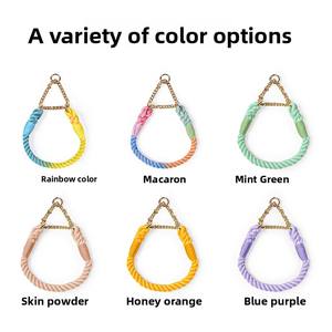 Colliers pour chiens en coton tissé <span class=keywords><strong>de</strong></span> <span class=keywords><strong>luxe</strong></span>, motifs colorés et unis, antichoc, toutes saisons, pour grands et moyens chiens, vente en gros - Product Image 3