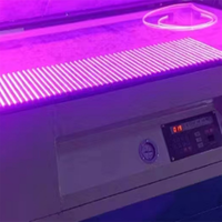 Nouveau séchoir à exposition LED avec four à tiroirs à 3 niveaux pour plaque d'écran | Chaleur réglable | Idéal pour le film d'émulsion