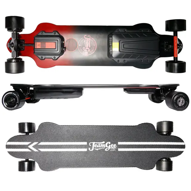 Longboard ชุดสเกตบอร์ดไฟฟ้า4wd,กระดานยาวลายเมเปิ้ลแคนาดา