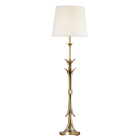 Lámparas de tela de latón y lámparas de mesa decorativas para mesita de noche, lámpara de escritorio dorada pulida para sala de estar o dormitorio