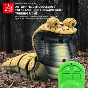 Juguetes de animales de radiocontrol con luces infrarrojas Q Cobra insecto plástico remoto Rc divertido nivel infrarrojo serpiente juguetes para mascotas - Product Image 5