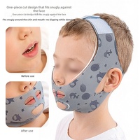 Sangle anti-ronflement pour enfants, correction de la respiration buccale, ceinture respirante élastique à double pression stable favorisant la respiration nasale