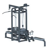 Equipo de Gimnasio Multifuncional WENDY de 8 Estaciones para Entrenamiento de Fuerza con Pesas, para 8 Personas