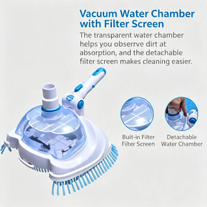 Tête d'<span class=keywords><strong>aspirateur</strong></span> de <span class=keywords><strong>piscine</strong></span> réglable, nettoyeur de <span class=keywords><strong>piscine</strong></span> à poils en nylon pour l'élimination de la saleté du fond de la <span class=keywords><strong>piscine</strong></span> - Product Image 3