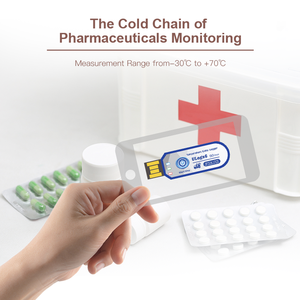 Enregistreur de données USB jetable 30 000 enregistrements, enregistreur de données de température pour fruits et légumes, enregistreur de données de chaîne du froid - Product Image 2