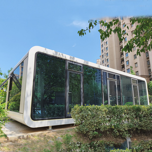 Cápsula Desmontable Cabina de Manzana Modular Casa Prefabricada Jardín Maravilloso Mini Casas Villas Tiny Houses Kit - Product Image 4