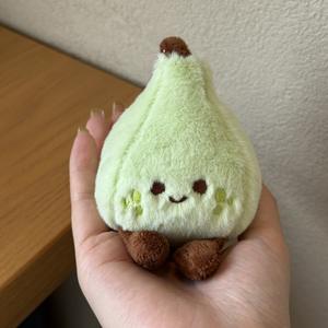 ของเล่นตุ๊กตายัดนุ่นรูปลูกแพร์น่ารักดีไซน์ตามสั่งทำจากผ้าฝ้าย PP ใส่ได้ทั้งชายและหญิงพวงกุญแจตุ๊กตาตุ๊กตาสไตล์ Plushie 11-30ซม. - Product Image 3