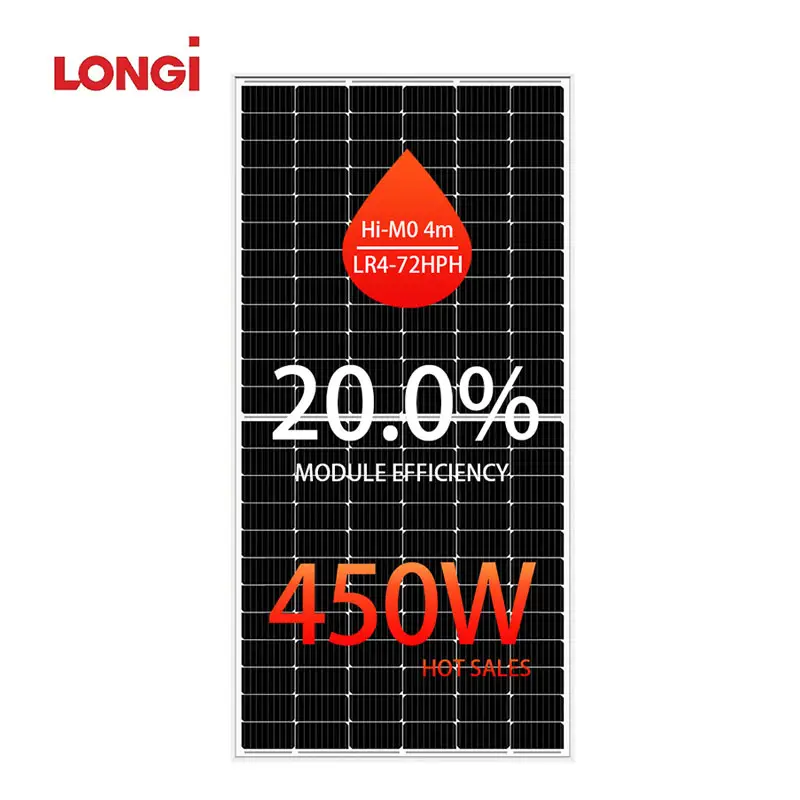 LONGi Solar Panels540w Wholesale China 550W Longi Solar Panel Mono 545w Bifacial Solar Panel Cell