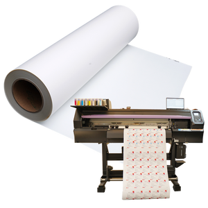 Pellicola per Trasferimento a Caldo Eco-Solvente per Colori Scuri/Vinile Stampabile per Trasferimento a Caldo per Stampante Eco-Solvente Rotolo 50cm*30m - Product Image 2