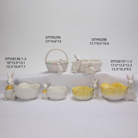 Tendance : Tasse en céramique motif oiseau, Pichet poussin à bec jaune, Vase à double anse, Tasse à café et à lait rayée - Source usine