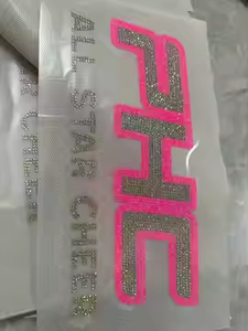 تصميم مخصص من المصنع لنقل الأحجار اللامعة بالحرارة لعرض المنتجات الفيزيائية والفيديوية على الملابس، قابل للكي بالحرارة - Product Image 5