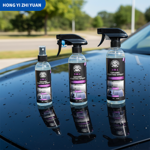 निर्माता उत्पादन ओम गंध अनुकूलन योग्य लोगो ऑटो पेंट ग्लास देखभाल कोटिंग हाइड्रोफोबिक ग्लॉस ग्राफीन सिरेमिक कोटिंग - Product Image 3