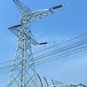 Pylône électrique de montagne, tour de transmission renforcée et surélevée pour traversées de rivières et de vallées - Product Image 2