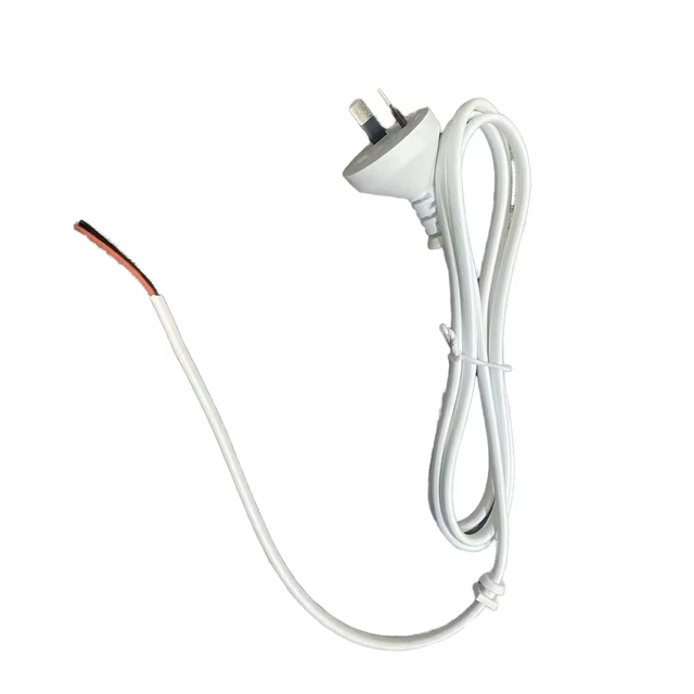 Australian Standard White Two-Prong Figure-Eight Power Cord with IEC Female End 20-25m AC Charging Cable for Argentina