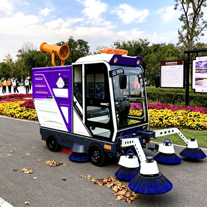 bibo Factory Direct Sales Custom Made Four-Wheel All-Round Seven-Brush <b>Sweeper</b> High-Efficiency Municipal Sanitation - Product Image 2