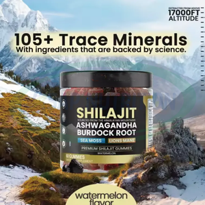 Gomitas de Musgo Marino para Adultos OEM ASAP, Aceite de Semillas Negras, Ashwagandha, Jengibre, Shilajit, Melena de León - Suplemento Herbal para Mejorar la Inmunidad - Product Image 5