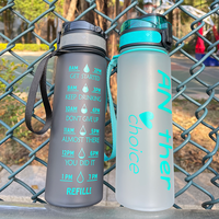 Bouteille pour enfants en plastique transparent sans BPA, 100% qualité alimentaire, bouteille d'eau pour enfants, bouteille de sport, bouteille de voyage, logo personnalisé