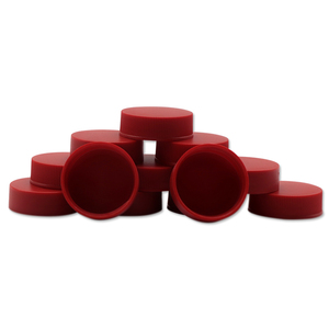 Tapa de Plástico de <span class=keywords><strong>Boca</strong></span> Ancha de 32 mm, Color Rojo, Tapa de Rosca para Botellas de Plástico, Tapas para Botellas de Cosméticos - Product Image 2