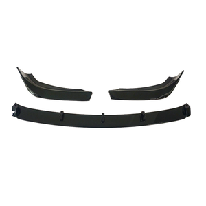 Kit Carrozzeria Labbro Anteriore per <span class=keywords><strong>BMW</strong></span> <span class=keywords><strong>X1</strong></span> <span class=keywords><strong>F48</strong></span> F49 2017+ Spoiler Paraurti Anteriore Accessori Auto Labbro Spoiler Anteriore Nero Lucido - Product Image 3