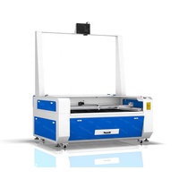Découpeuse laser CO2 intelligente 1600*1000mm avec positionnement par projection visuelle pour textiles, tissus, cuir et fabrication sur mesure