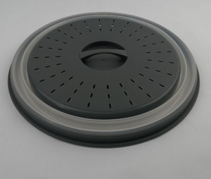Couverture de nourriture pour <span class=keywords><strong>micro</strong></span>-ondes anti-éclaboussures pliable ventilée de vente chaude - Product Image 6