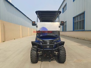 New Luxury Design Electric <b>Golf</b> Cart with Solar Roof Off-road Hunting <b>Golf</b> Buggy Lithium Battery 4-seater <b>Golf</b> Cart - Product Image 5