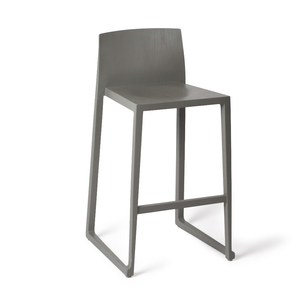 Luxury Modern Design Oak Solid Wooden <strong>Bar</strong> <strong>Stool</strong> High Dinning Chair with <strong>Replacement</strong> <strong>Seats</strong> for Restaurants - Product Image 5