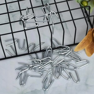 Agrafes de clôture galvanisées en forme de U pour clôtures en maille sécurisées, agrafes anti-rouille pour clôtures - Product Image 3