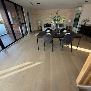 Planchers en <span class=keywords><strong>bois</strong></span> dur multicouches de 3/<span class=keywords><strong>4</strong></span> po d'épaisseur, usine thaïlandaise, parquet massif conçu en usine avec placage en chêne pour projets haut de gamme - Product Image 1