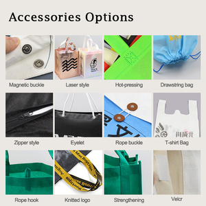 Sac fourre-tout en tissu <span class=keywords><strong>Bah</strong></span> sac écologique sac fourre-tout avec logo personnalisé fabricant de shopping sacs non tissés brodés - Product Image 6