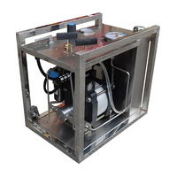 Nueva Unidad de Prueba Hidrostática Neumática de Alta Presión USUN Modelo: WSAH130 de 15,000 PSI con Bomba Doble y Registrador de Datos